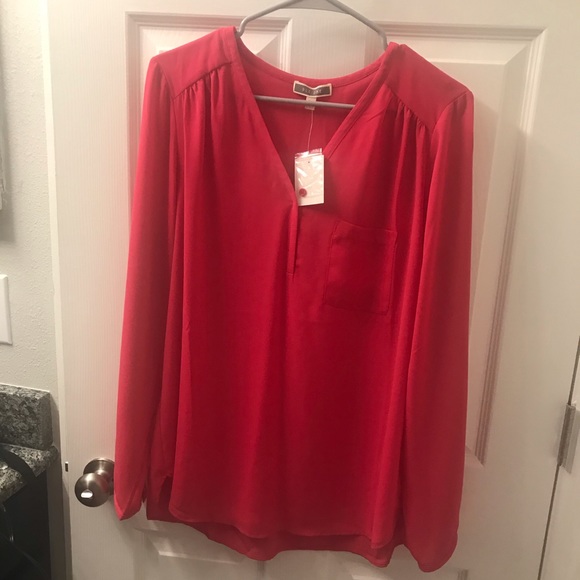 Pleione Tops - New with tags pink blouse